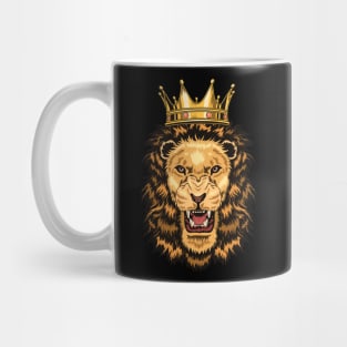 Angry Lion King Mug